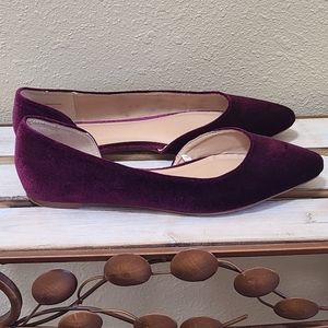 Mossimo Burgundy Flats